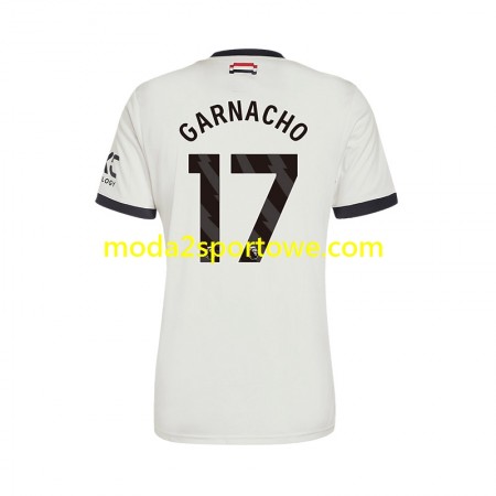 Koszulka Manchester United GARNACHO 17 Trzeci Stroje Piłkarskie 2024/25 Krótki Rękaw